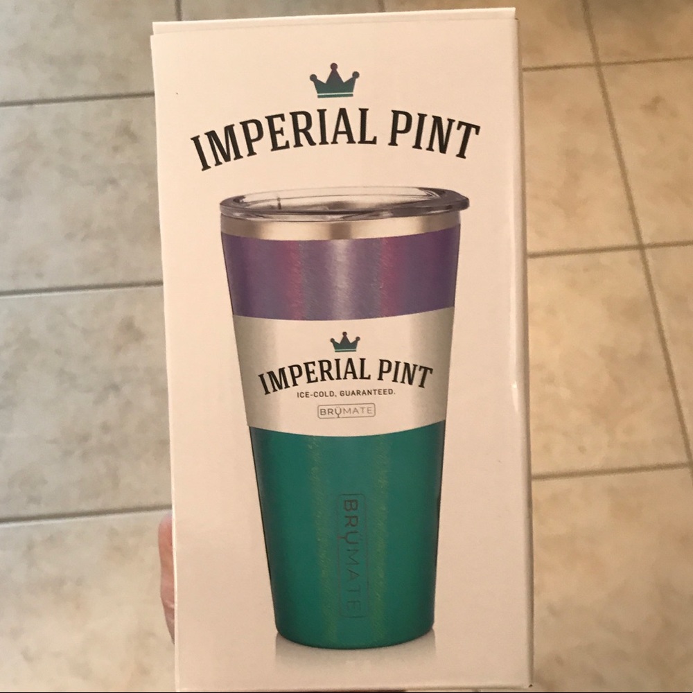 Mermaid Ombré Insulated Pint Glass
